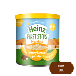 Heinz First Steps Breakfast, Creamy Banana Porridge, 6+ Months-240 gram