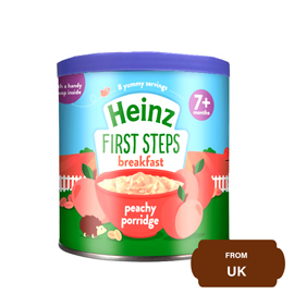 Heinz First Steps Breakfast Peachy Porridge 240 gram
