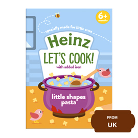 Heinz Let’s Cook Little Shape Pasta 6+ Months 340 gram