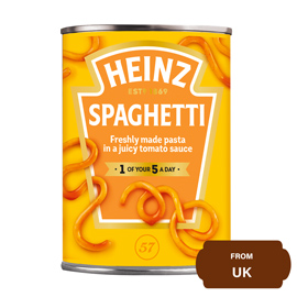 Heinz Spaghetti Freshly Made Pasta in a Juicy Tomato Sauce-400 Gram
