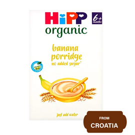 Hipp Organic Banana Porridge Baby Cereal 6+ Months 160 gram