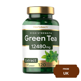 Horbaach High Strength Green Tea 12480mg-120 Capsules