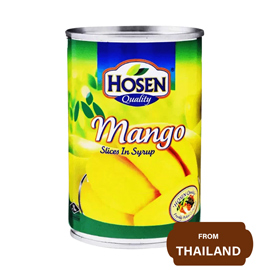 Hosen Quality Mango Slices in Syrup-425 gram