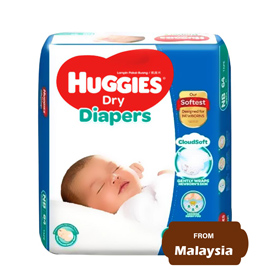 Huggies Dry Baby Diapers NB (up to 5 kg)