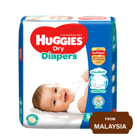Huggies Dry Baby Diapers S (4-8 kg)