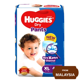 Huggies Dry Pants Baby Diaper XL (12-17 kg)