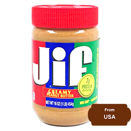 Jif Creamy Peanut Butter-454gram
