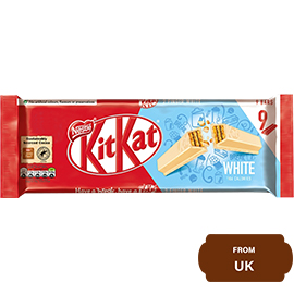 Kit Kat 2 Finger White Chocolate Wafer Bars 186gram (20.7gram 9 pack)