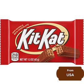 KitKat Crisp Wafers in Milk Chocolate 42gram