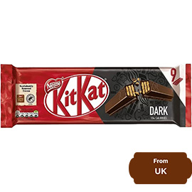 KitKat Dark (2 Fingers) - 186.3gram (20.7gram 9 Bars)