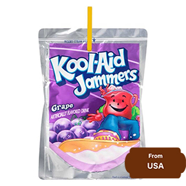 Kool-Aid Jammers Grape Drinks Juice 177ml
