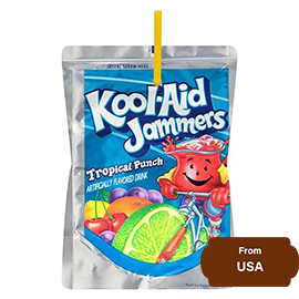Kool-Aid Jammers Tropical Punch Drinks Juice 177ml