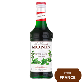 Le Sirop De MONIN, Menthe Verte (Green Mint) 1L