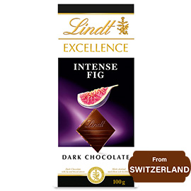 Lindt Excellence Intense Fig Dark Chocolate 100gram