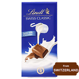 Lindt Swiss Classic Milk Chocolate-100gram