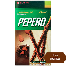 Lotte Pepero Almond & Chocolate 32 gram
