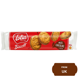 Lotus Biscoff-Milk Chocolate Flavoured Cookies-150 gram