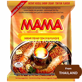 Mama Shrimp Creamy Tom Yum Flavor 90gram