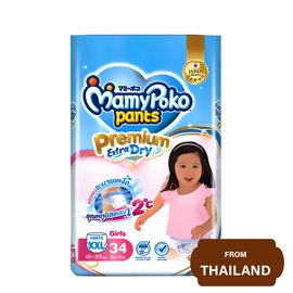 MamyPoko Pants Premium Extra Dry Pants for Girls XXL (15-25 kg)