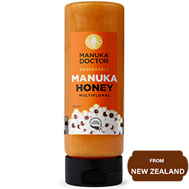 MANUKA DOCTOR Manuka Honey Multifloral squeezable 500gram