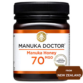 MANUKA DOCTOR Premium Quality Manuka Honey 70 MGO 250gram