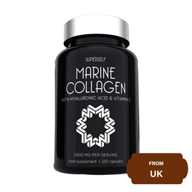 Marine Collagen with Hyaluronic Acid & Vitamin C-120 Capsules