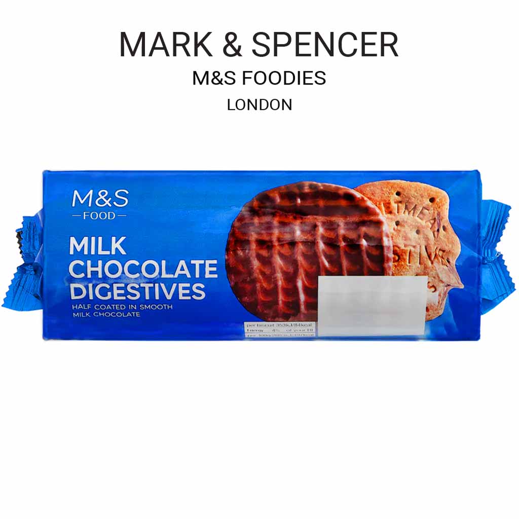 Marks and Spencer Milk Chocolate Digestive Biscuits 300gram