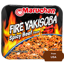 Maruchan Yakisoba Fire Spicy Beef Flavour 113.3gram