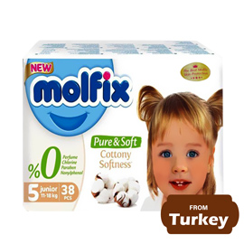Molfix Pure & Soft Junior 5 (11-18 kg)