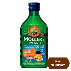 MÖLLER’S Omega-3 Cod Liver Oil Tutti Frutti-250 ml