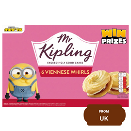 Mr Kipling Viennese Whirls 6 Pack-200gram