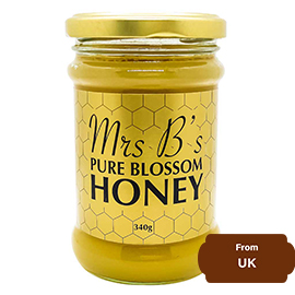 Mrs B's Pure Blossom Honey 340 gram