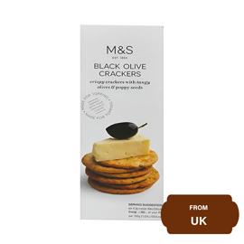 M&S Black Olive Crackers-150 gram