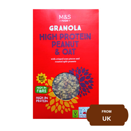 M&S Granola High Protein Peanut & Oat-400 gram