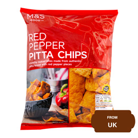 M&S Red Pepper Pitta Chips-150 gram