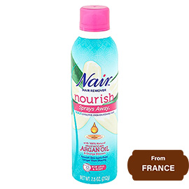 Nair Hair Remover Sprays Away Nourishes Argan Oil 212gram