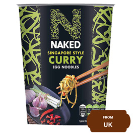 NAKED Singapore Style Curry Egg Noodles 78 gram