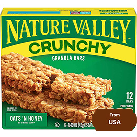 Nature Valley Crunchy Granola Bars 253 gram