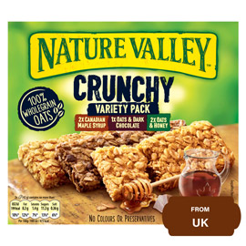 Nature Valley Crunchy Granola Bars Variety Pack-210 gram (5x42g)