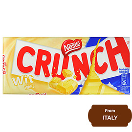 Nestle Crunch White Chocolate Bar  100gram