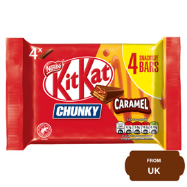 Nestle KitKat Chunky Caramel-140 gram (4 X 35g)
