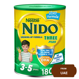 Nestle Nido Three Plus Growing-Up Formula 3-5 years-1800 gram