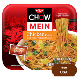 Nissin Chow Mein, Chicken Flavor 113 gram