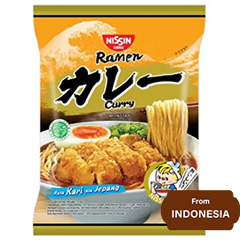 Nissin Curry Ramen Japanese Curry Instant Noodles 100gram