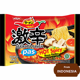 Nissin Gekikara Ramen Hot Spicy 74gram