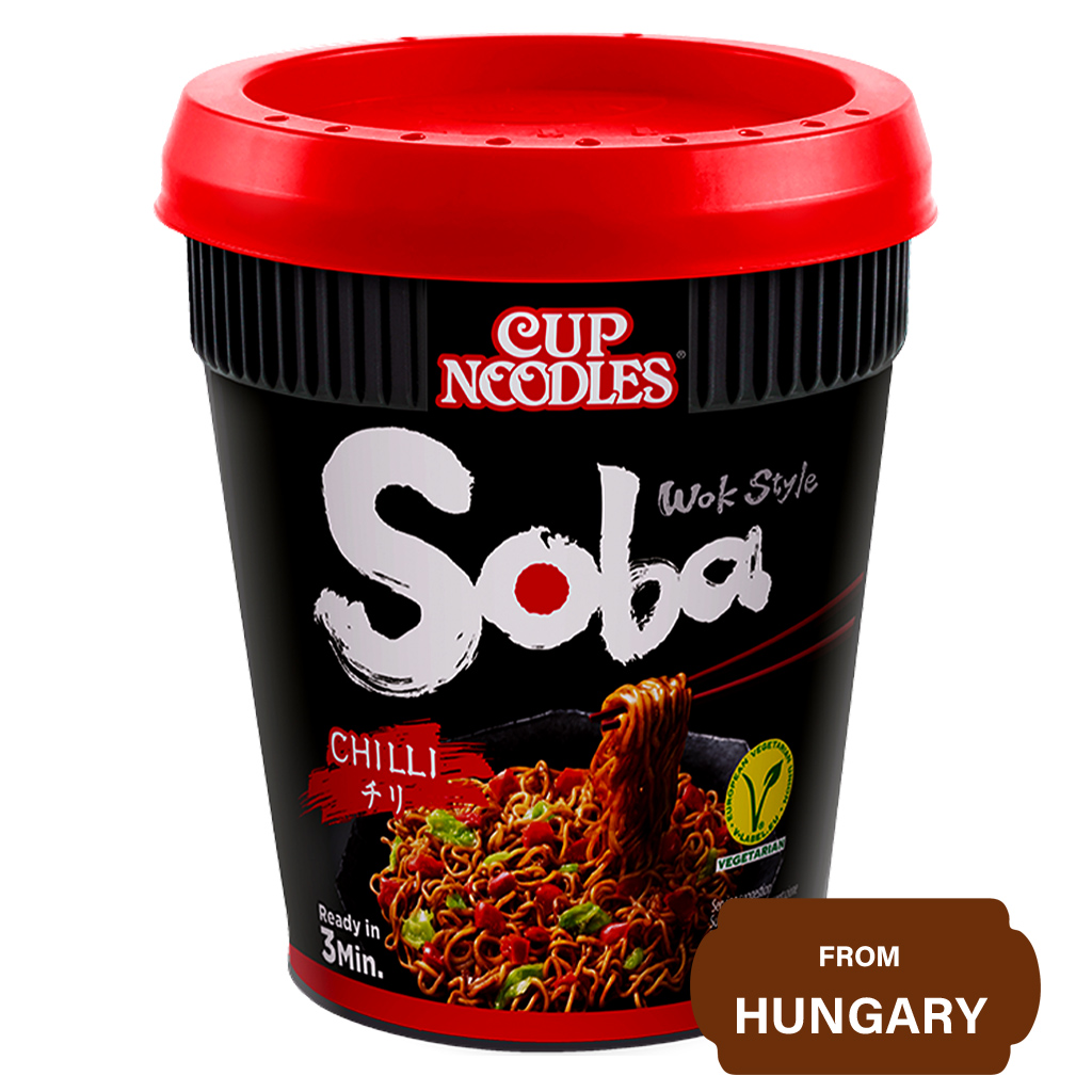 Nissin Soba Chilli Wok Style Instant Cup Noodles 92 gram