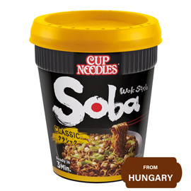 Nissin Soba Classic Wok Style Instant Cup Noodles 90 gram