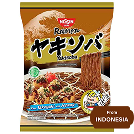 Nissin Yakisoba Ramen Takoyaki Japanese Style Instant Noodle 104gram