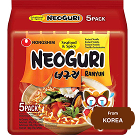 Nongshim Neoguri Ramyun Spicy Seafood-600 gram (120g x 5 packet)