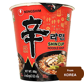 NongShim Shin Cup Noodles Soup 68gram
